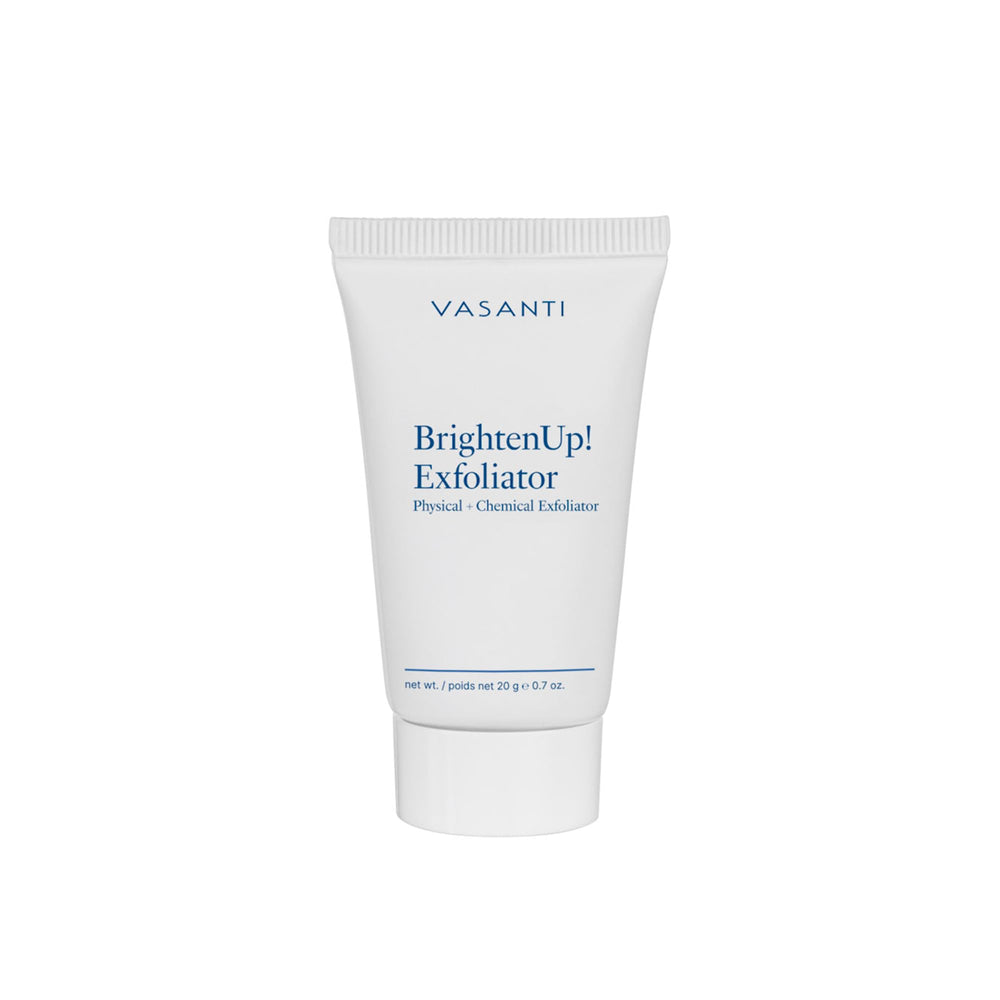 VASANTI front packaging showing 20g jar and product name for travel convenience