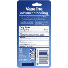 Vaseline tube close-up showing label and easy twist-up application benefit