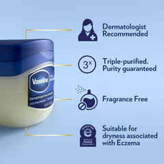 Vaseline Cocoa Butter jar close-up showing cocoa-infused formula and glow