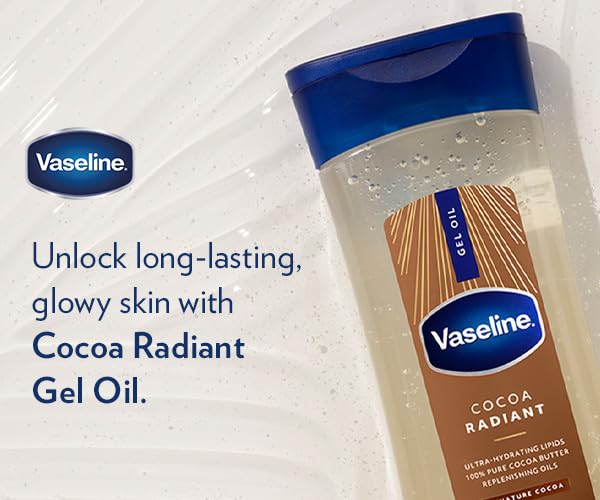 Vaseline tube in hand applying gel-oil to skin for quick hydration