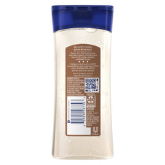 Vaseline label close-up highlighting cocoa butter nourishment
