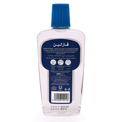 Vaseline open cap dispensing tonic demonstrating easy application