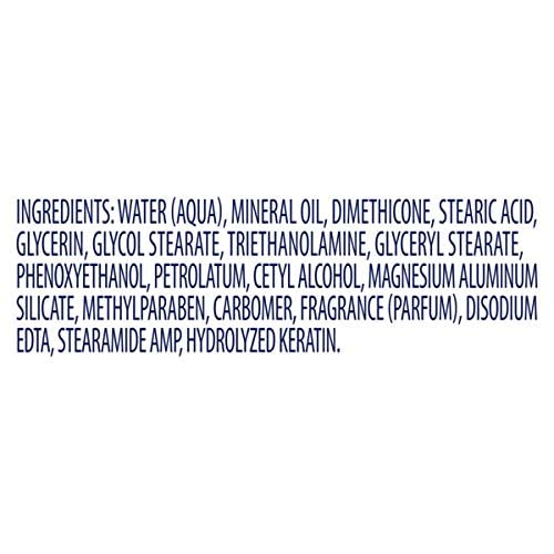 Vaseline label closeup showing ingredients and moisture-lock benefit