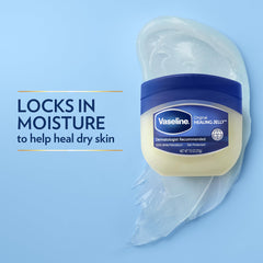 Vaseline jar next to first-aid kit showing wound protection aid