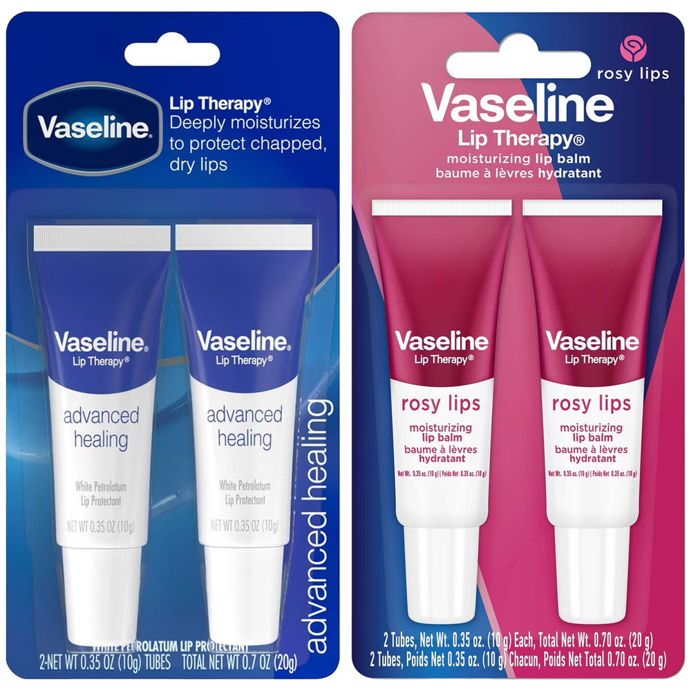 Vaseline front pack showing twin packs and product convenience