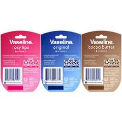 Vaseline Original jar close-up showing smooth balm and protective benefit