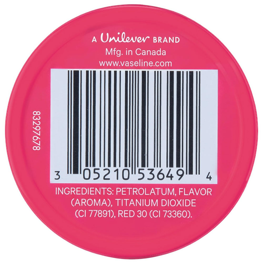 Vaseline open tube texture close-up illustrating smooth application