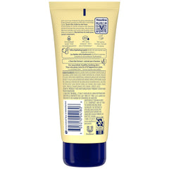 Vaseline tube close-up of cap and label for easy-open and reading