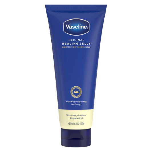 Vaseline tube front packaging showing brand and size, convenient for travel