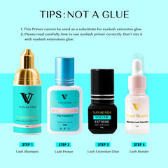 VAVALASH next to ruler showing 15ML size for salon use and convenient storage benefit