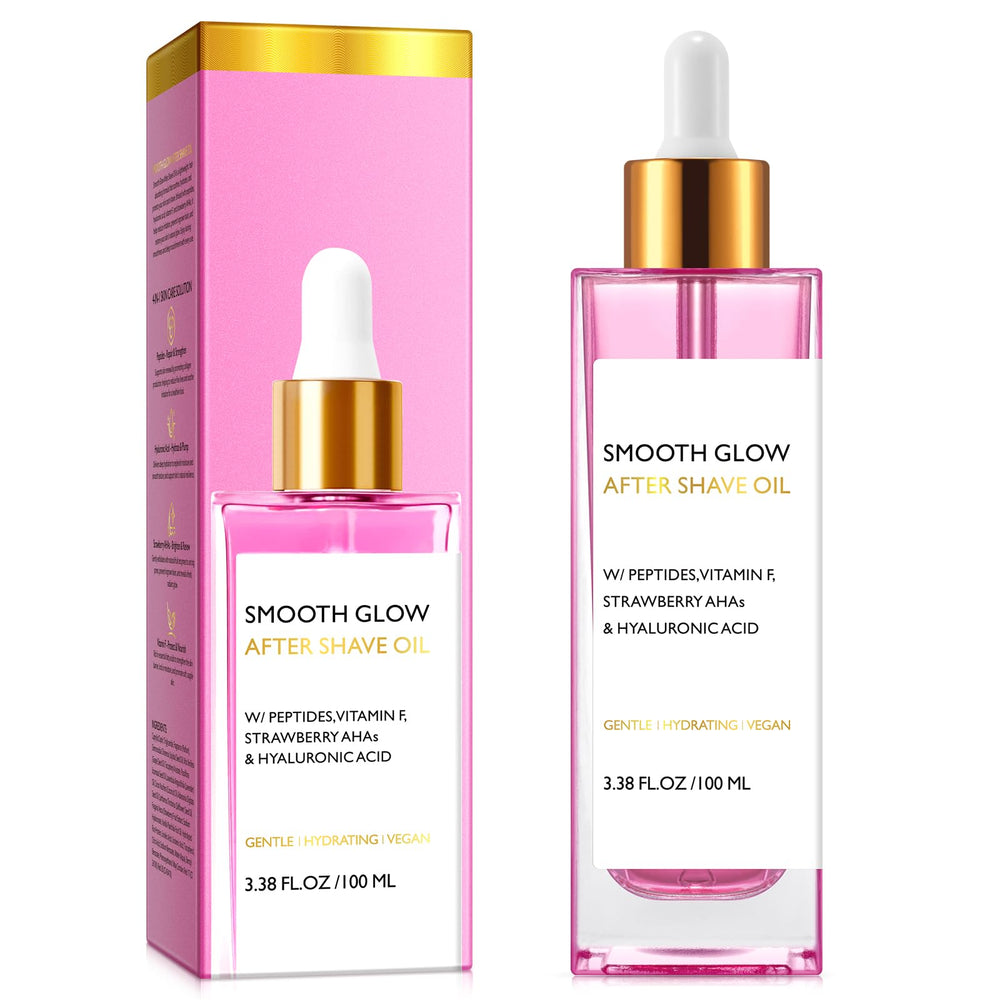 Vceeoy front bottle showing label and strawberry vanilla scent, calming results