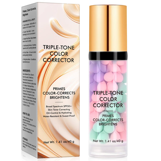 Vceeoy front packaging showing SPF50+ benefit and protective base