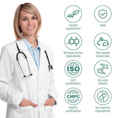 Vcetree label close-up showing ingredient panel and clarity benefit