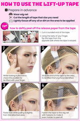 VECTill tape under makeup detail proving seamless undetectable finish
