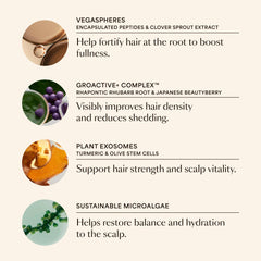 VEGAMOUR product packaging and label detail shows ingredient transparency benefit