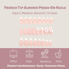 VELINNA demonstration of applying press-on nails for quick salon look