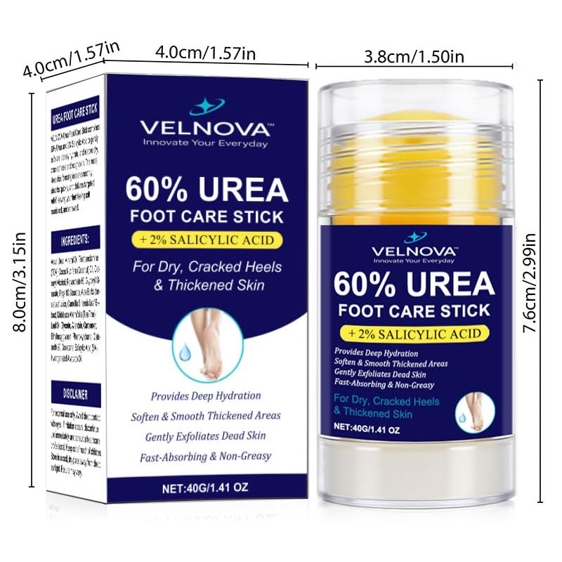 VELNOVA size by hand comparison highlighting portable, travel-friendly benefit