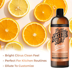 velona label close-up listing plant oils and clean-ingredient benefit