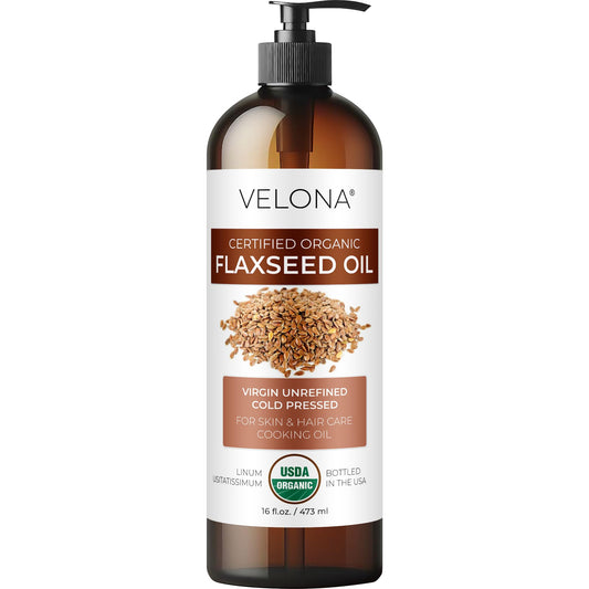 velona front bottle showing label and organic certification benefits
