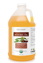 velona front label showing organic certification and product clarity benefit clarity