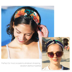 VELSCRUN headband worn outdoors during walk offering sweat-free, secure hair hold