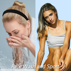 velscrun headband worn with casual outfit illustrating versatile styling