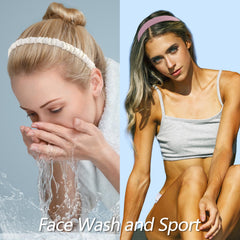 VELSCRUN on thick hair showing adaptable stretch and comfortable grip