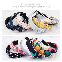 VELSCRUN headband in use on woman washing face keeping hair neatly swept back