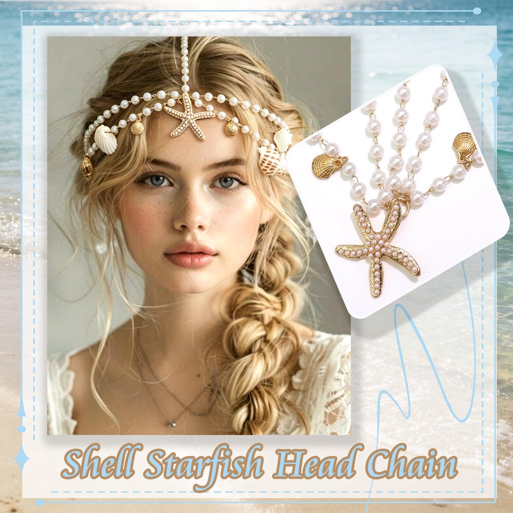 VENOFEN headpiece worn with loose waves to add boho beach charm