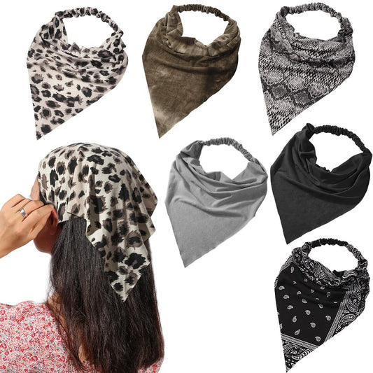 Vercret front packaging view showing six colorful scarves and benefits of variety