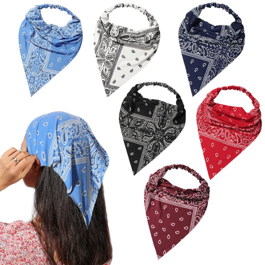 Vercret front view paisley pack shows six colors and boho style benefit: versatile looks