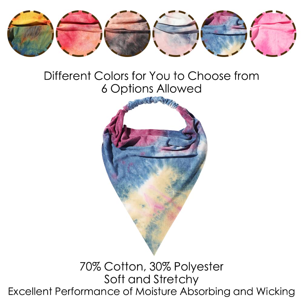 Vercret model wearing triangle headscarf showing boho style and comfortable fit