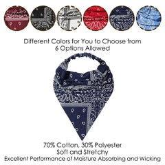 Vercret six colors laid flat image shows variety and mix-and-match styling benefit