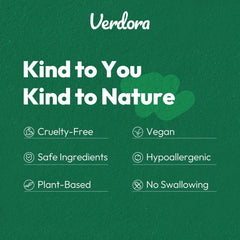 VERDORA pads on bedside table with sleep items, promoting relaxing bedtime ritual