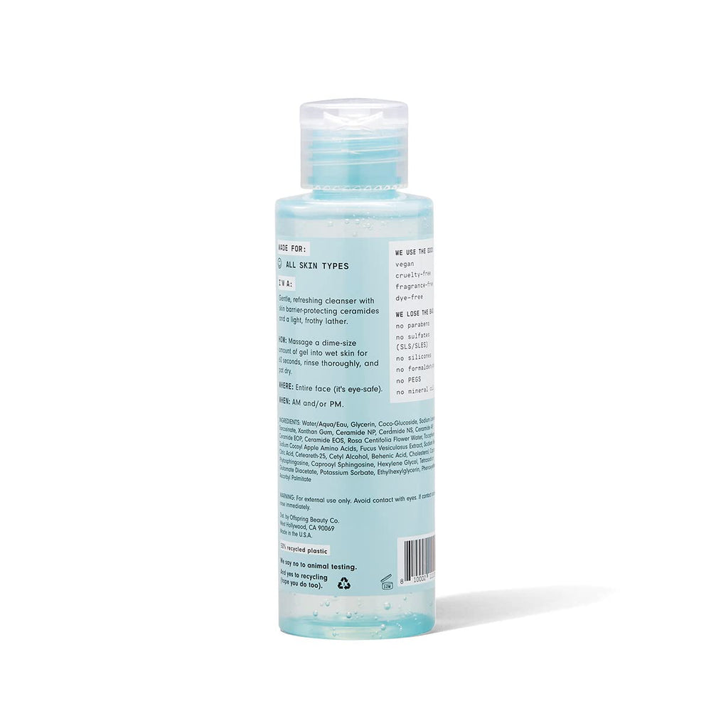 Versed pump dispensing gel demonstrating easy controlled application and convenience