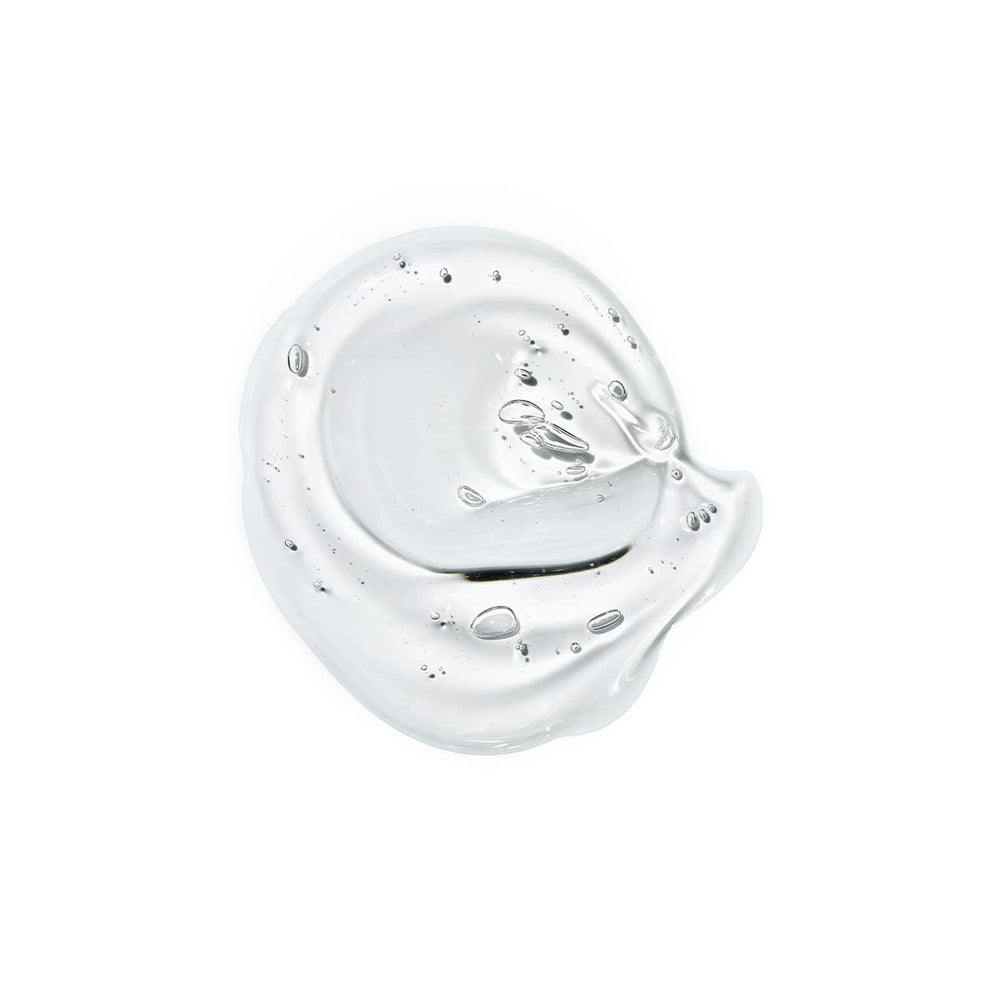 Versed gel texture close-up showing lightweight consistency for gentle hydrating cleanse