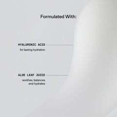 Versed Water Rush packaging label showing ingredients and clean brand benefits