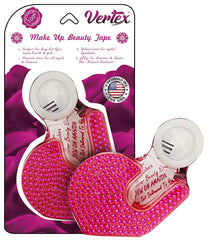 Vertex front packaging showing clear makeup tape and product benefit precision