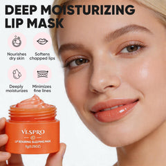 VESPRO applied on bedside table demonstrating overnight hydration benefit