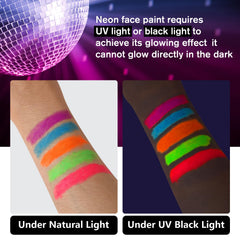 VESPRO colorful array flatlay of all 15 neon shades for creative design choices benefit