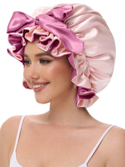Vettres bonnet size comparison showing generous coverage for braids