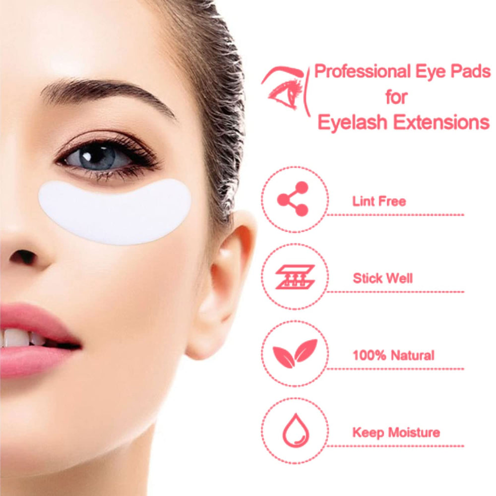 VEYES INC in-use during lash extension showing secure lower-lash protection