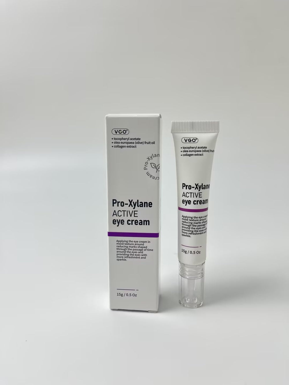 VGO in-bathroom routine scene showing how it layers under makeup easily