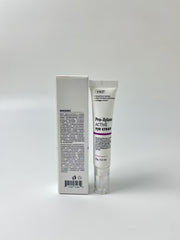 VGO cream next to coin for 15g scale indicating compact travel-friendly size