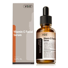 VGO serum front label showing branding and usage benefits