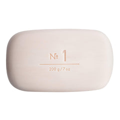 Via Mercato soap bar top view revealing shape and rich color that indicates quality