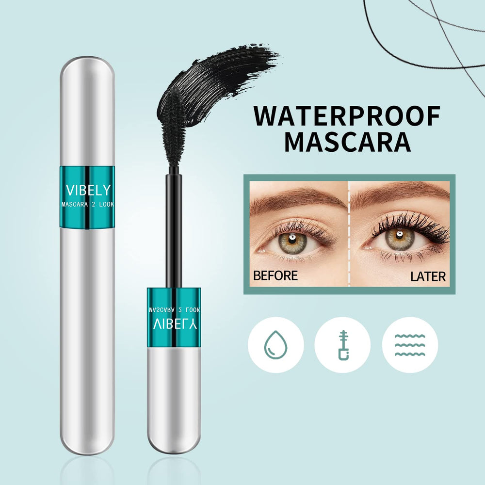 VIBELY dual-brush detail highlighting two heads, offers tailored looks