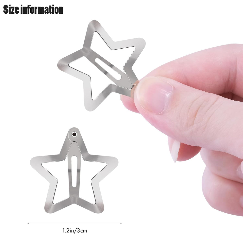 VIBILIA close-up of star shape and smooth edge for snag-free wear