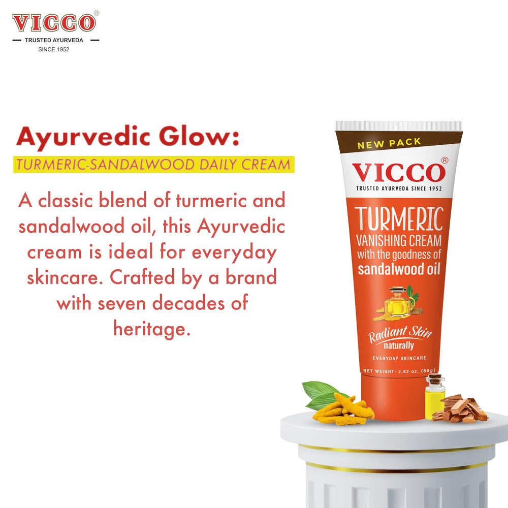 Vicco three tubes arranged emphasizing pack of three for home and travel convenience