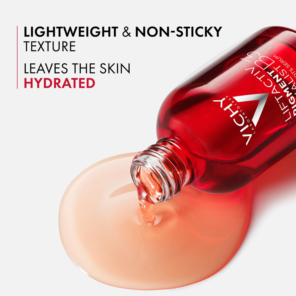 Vichy glass-style bottle with cap conveying premium, hygienic design